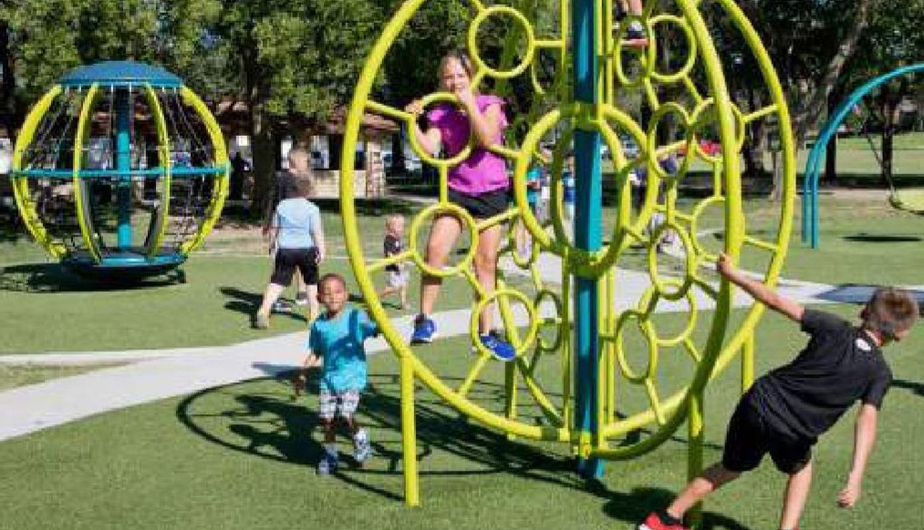 Modern, Colourful Playground